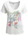 Milano Italy Rundhals T-Shirt (62-5123-8673) offwhite