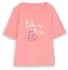 Tom Tailor T-Shirt Rundhalsausschnitt mit Print (1050457) royalblau/pitaya/weiß
