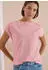 Cecil T-Shirt mit Bootsausschnitt und Streifen (B324817) tamarillo red
