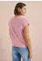 Cecil T-Shirt mit Bootsausschnitt und Streifen (B324817) tamarillo red