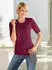 Witt Weiden Kurzarmpullover fuchsia