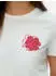 Vero Moda VMVANJA SS TOP BOX JRS Kurzarmshirt (69180634) snow white/rot