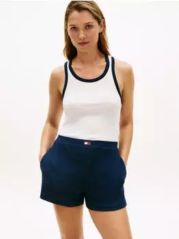 Tommy Hilfiger Heritage geripptes Lounge-Top mit Racerback (32692130) ecru