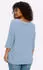 Sheego 3/4-Arm-Shirt Rundhalsausschnitt (28681605) eisblau