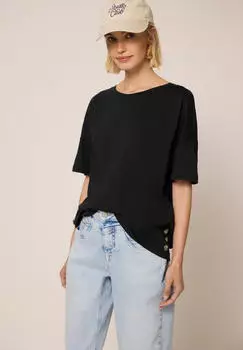 Street One Lace Shirt (F325337) schwarz