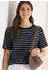 Cecil Sommershirt im Streifen-Look (54075366) universal blue