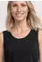 Street One Jersey Top mit Elastiksaum (A325414) schwarz