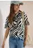 Cecil Kapuzensweatshirt mit Zebraprint (B324986) palm breeze green