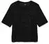 Vero Moda VMHALI SS Embroidery Top JRS Kurzarmshirt (10346724) schwarz