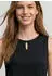 Street One Top mit Rundhals und Cut-Out-Detail Schwarz (A32499410001)