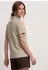 Street One Kurzarm Poloshirt Rippstruktur Beige (A32507616667)