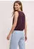 Street One Top aus Jersey mit Elastiksaum Rot (A32541417820)