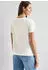 Street One T-Shirt mit Rundhals und Frontprint Weiß (A32547220108)