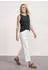 Street One Top mit Rundhals und Cut-Out-Detail Grün (A32499417742)
