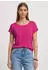 Street One Dropped Shoulder Shirt mit Rundhals Pink (A32540617281)