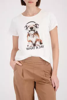 Monari T-Shirt (410593) cream
