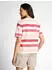 Tom Tailor T-Shirt mit Streifen Muster (1050426) coral offwhite stripe