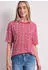 Street One T-Shirt mit Rundhals und All-over-Print Rot (A32500127504)