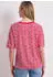 Street One T-Shirt mit Rundhals und All-over-Print Rot (A32500127504)