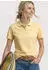 Street One Kurzarm Poloshirt Rippstruktur Gelb (A32507617607)