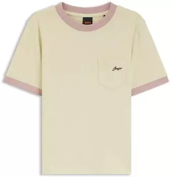 Hugo Boss EZOE T-Shirt (hbeu50571841) hellgelb