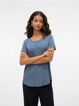 Vero Moda VMBELLA SS TOP WVN GA NOOS Blusenshirt (56026001) china blue
