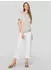 Rabe Kurzarmshirt im Streifen-Look mit Rundhals (56-122378) thymian