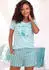 Vivance Dreams Shorty mit Streifenmuster (74263625) cyanblau/pastellblau/hellrot
