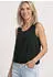 Street One Jersey Top mit Elastiksaum (A325503) deep bound green