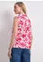 Street One Shirt Top mit floralem Allover-Print (A325290) off white/pink