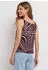 Street One Top mit V-Neck und Deko-Detail Rot (A32546327820)