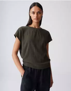 Opus SALTI Blusenshirt Regular Fit deep green