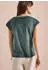 Cecil T-Shirt Marled Comfort Fit mit Bootsausschnitt (B325280) grün