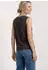 Street One Top mit V-Neck und Crochet-Tape, Loose Fit (A325244) braun
