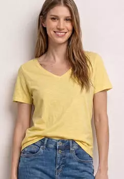 Street One Ianda Printed T-Shirt (A32537917607) hellgelb
