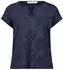 Betty Barclay Casual-Shirt mit V-Ausschnitt dunkelblau
