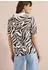 Cecil Kapuzensweatshirt mit Zebraprint (B324986) brown cacao