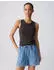 Opus ILESSO Slim Tank Top dunkelbraun