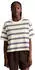 Marc O'Polo T-Shirt in Heavy Jersey (59654265) creme/dunkelbraun/hellblau