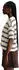 Marc O'Polo T-Shirt in Heavy Jersey (59654265) creme/dunkelbraun/hellblau