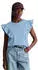 Marc O'Polo T-Shirt aus weichem Rippjersey (37707011) hellblau