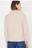 Cecil Jacquard Funnel Neck Shirt (B324419) beige