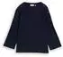 Tom Tailor Langarmshirt mit Ottoman-Struktur (1050420) dunkelblau