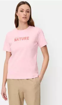 Camel Active T-Shirt aus reiner Baumwolle pink