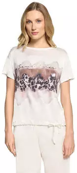 Betty Barclay Shirt mit 3/4-Arm und Schmucksteinen patch cream/braun