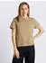 Tom Tailor T-Shirt mit Rundhals-Ausschnitt silver olive