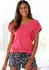 Vivance Dreams Shorty aus weichem Frottee (82443219) mauve/dunkelblau/geblümt