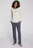 Vivance Dreams Longsleeve mit kleinem Frontprint (64860901) weiß/dunkelblau-gestreift