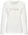 Vivance Dreams Longsleeve mit kleinem Frontprint (64860901) weiß/dunkelblau-gestreift