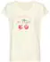 Lascana T-Shirt mit silberfarbenem Glitzereffekt (BA-61-53) ecru